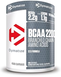 Dymatize Nutrition BCAA Complex 2200 400 Caplets: Amazon.es: Salud ...