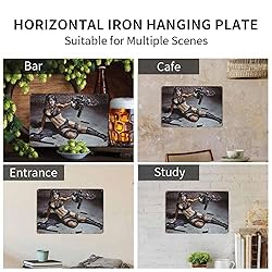 Dbhnlkoo Girl Retro Sexy Girl Metal Poster Hot