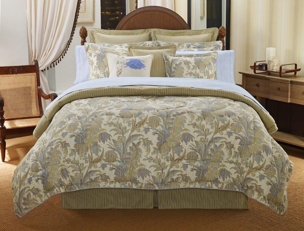 Tommy Bahama Bimini 4Piece Comforter Set, Queen Home