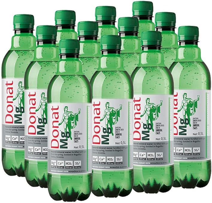 Natürliches Magnesiumwasser Spritzig 500mg Magnesium/0,5L 12x0,5 L