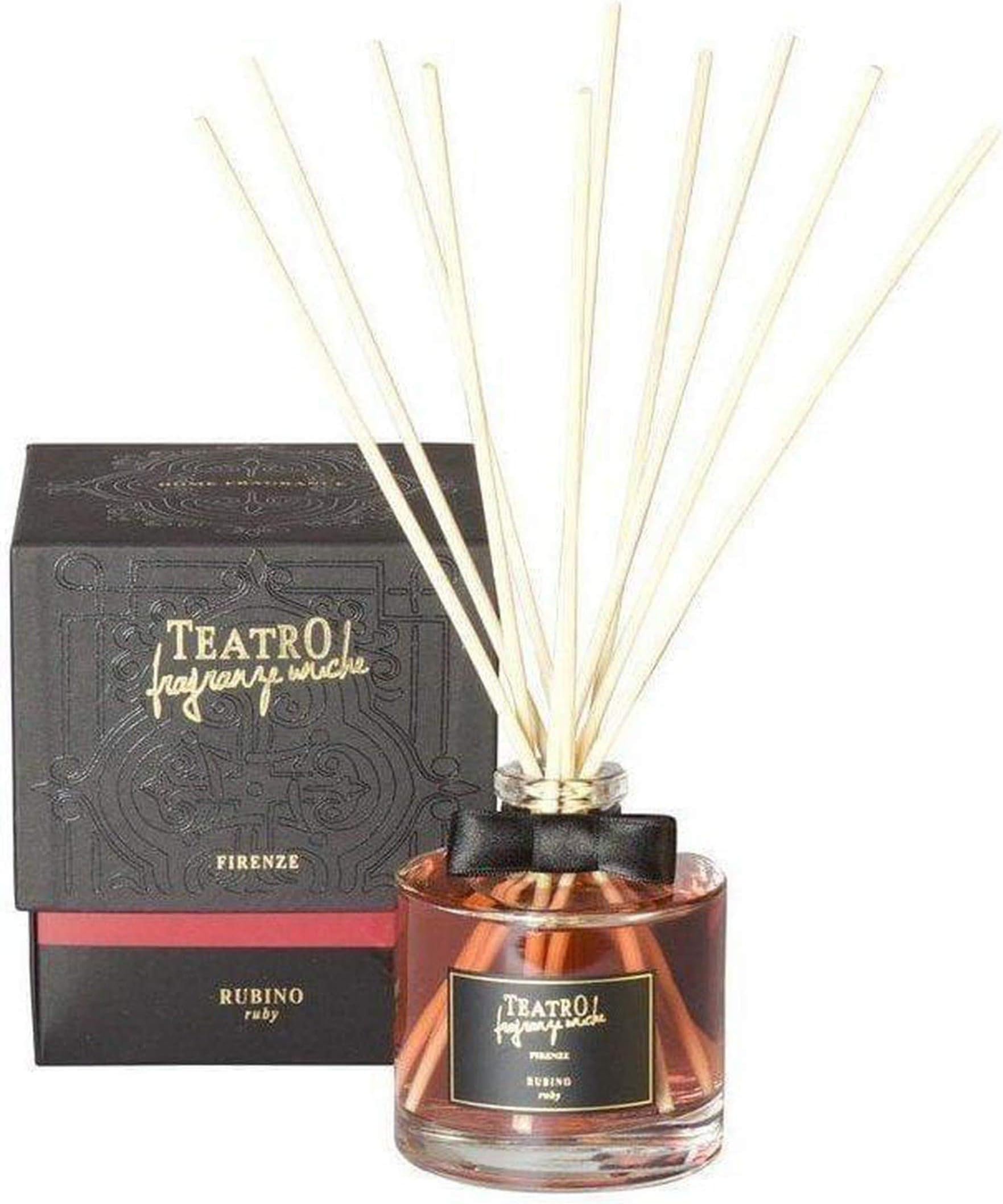 Firenze - Rubino Home Fragrance 200 ml with sticks made in italy