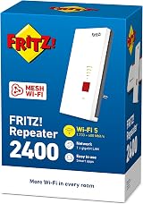 FRITZ! WIRELESS LAN REPEATER WLAN AC+N 2400 Dual Band Gigabit LAN view 5