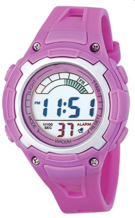 TIME UP Digital LCD Display Alarm & Night-Vision Watch For Kids