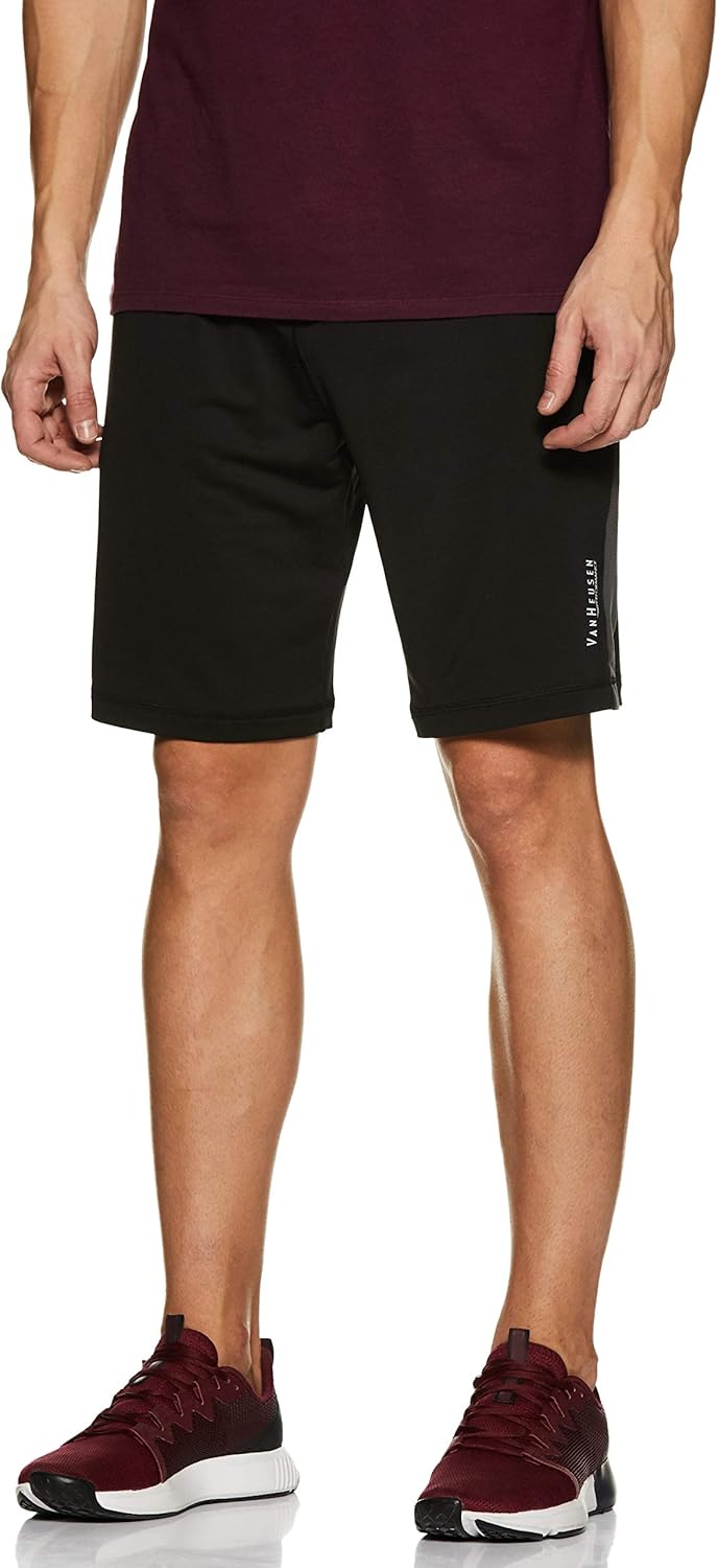 Buy Van Heusen Men's Synthetic Shorts at Amazon.in