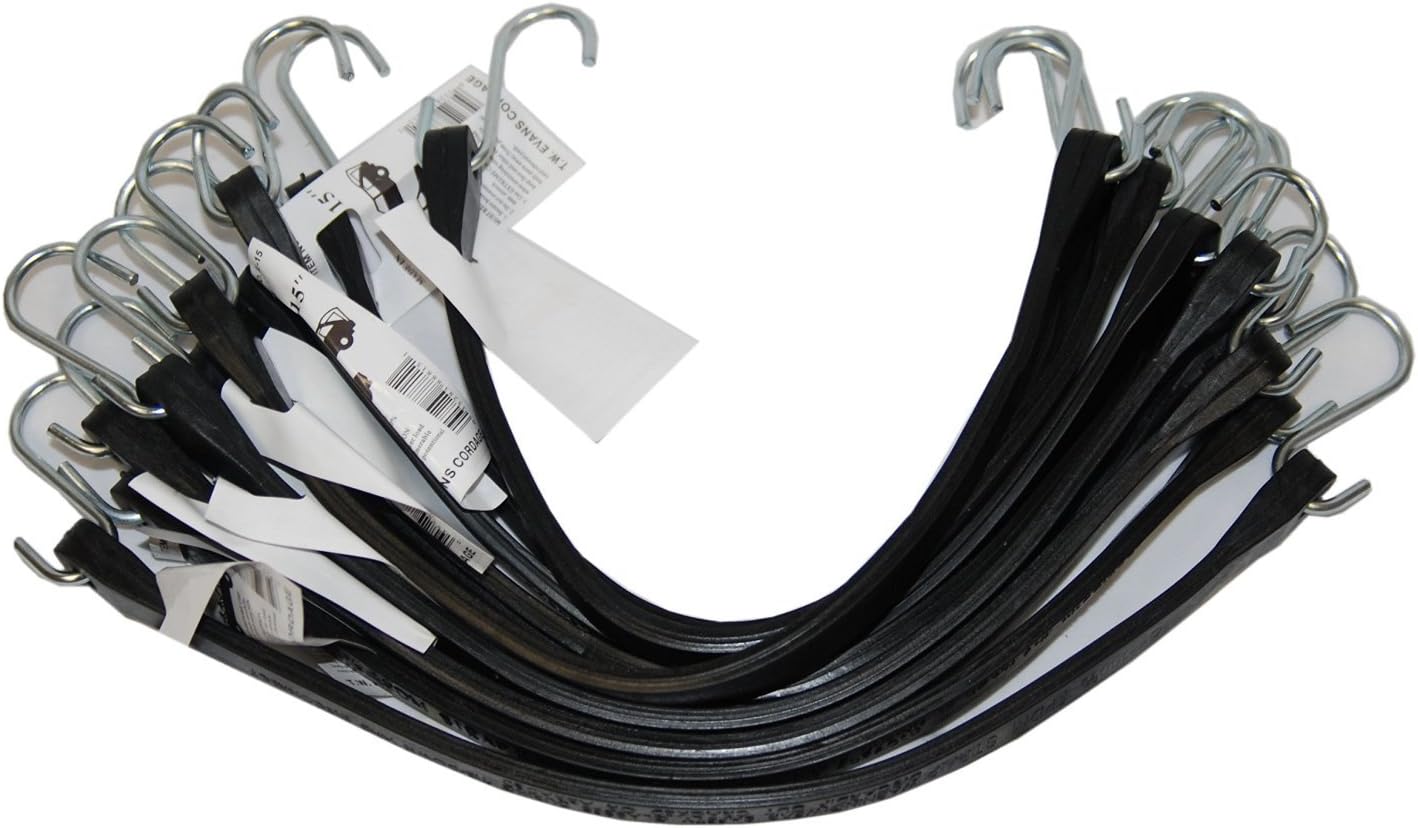 21 inch rubber tarp strap with hooks Home Improvement