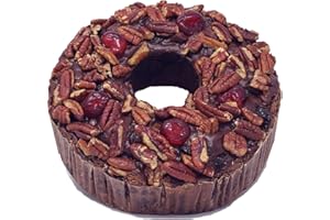 Jane Parker Fruitcake Dark Fruit Cake 2 Pound (32 Ounce) in a Box-Holiday Cake-Christmas Cake-Thanksgiving Cake