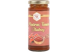TAJ GOURMET FOODS TAJ Gourmet Madras Tomato Chutney, (11.28oz)