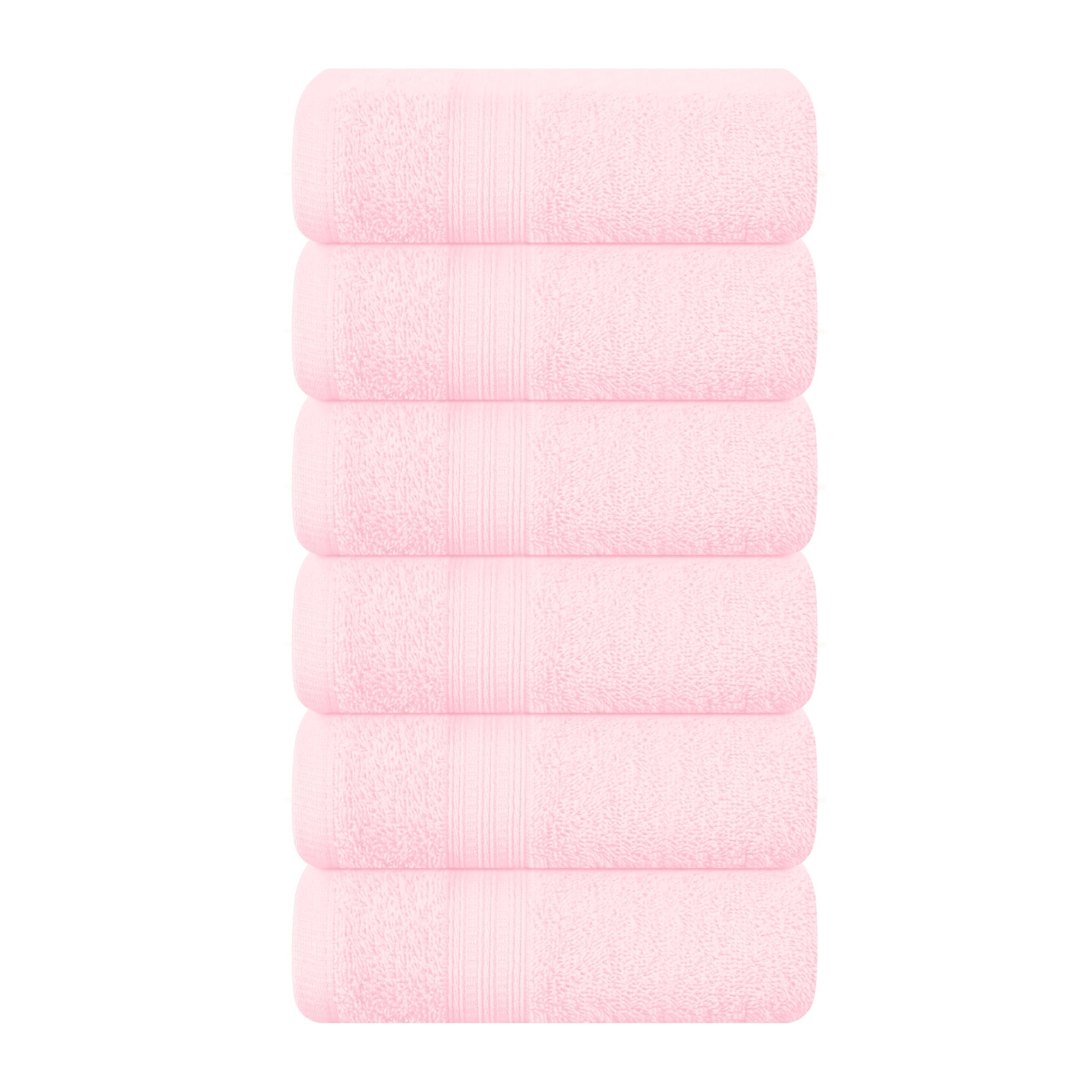 Photo 1 of ***MISSING PARTS***
BOUTIQUO Ultra Soft Cotton 6 -Piece Hand Towel Set 16x24 Inch, Ideal for use in Bathroom, Kitchen, Gym, Spa & General Cleaning, Compact & Lightweight Multi Purpose Hand Towels - Pink