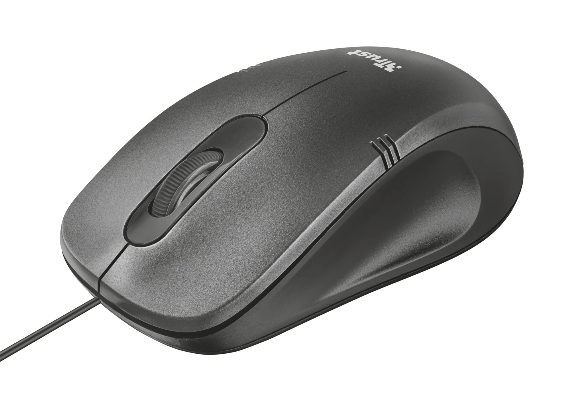 Trust 20404 Ivero Compact Optical Mouse, 1000 DPI, 3 buttons, Black/Grey
