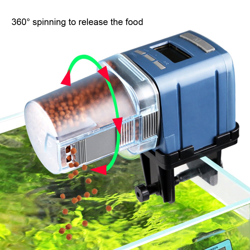 Coodia Auto Fish Food Feeder Battery Operated Automatic Aquarium