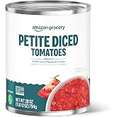 Amazon Fresh, Petite Diced Tomatoes, 28 Oz (Previously Happy Belly, Packaging May Vary)