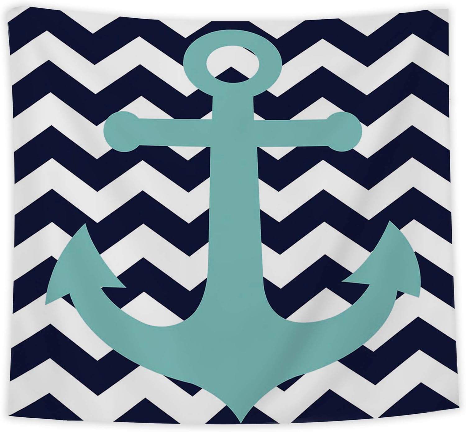 Amazon Com Coutious Simple Blue Green Corrugated Anchor Tapestry Wall Hanging Wall Decor Wall Tapestries Table Covers Beach Blanket Bedspread Wall Art For Living Room Bedroom Decor 39 X59 Home Kitchen
