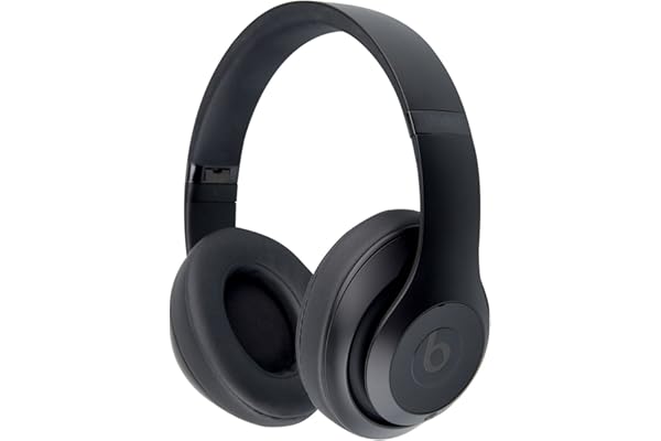 Beats Studio3 Wireless Headphones - Matte Black (Renewed)