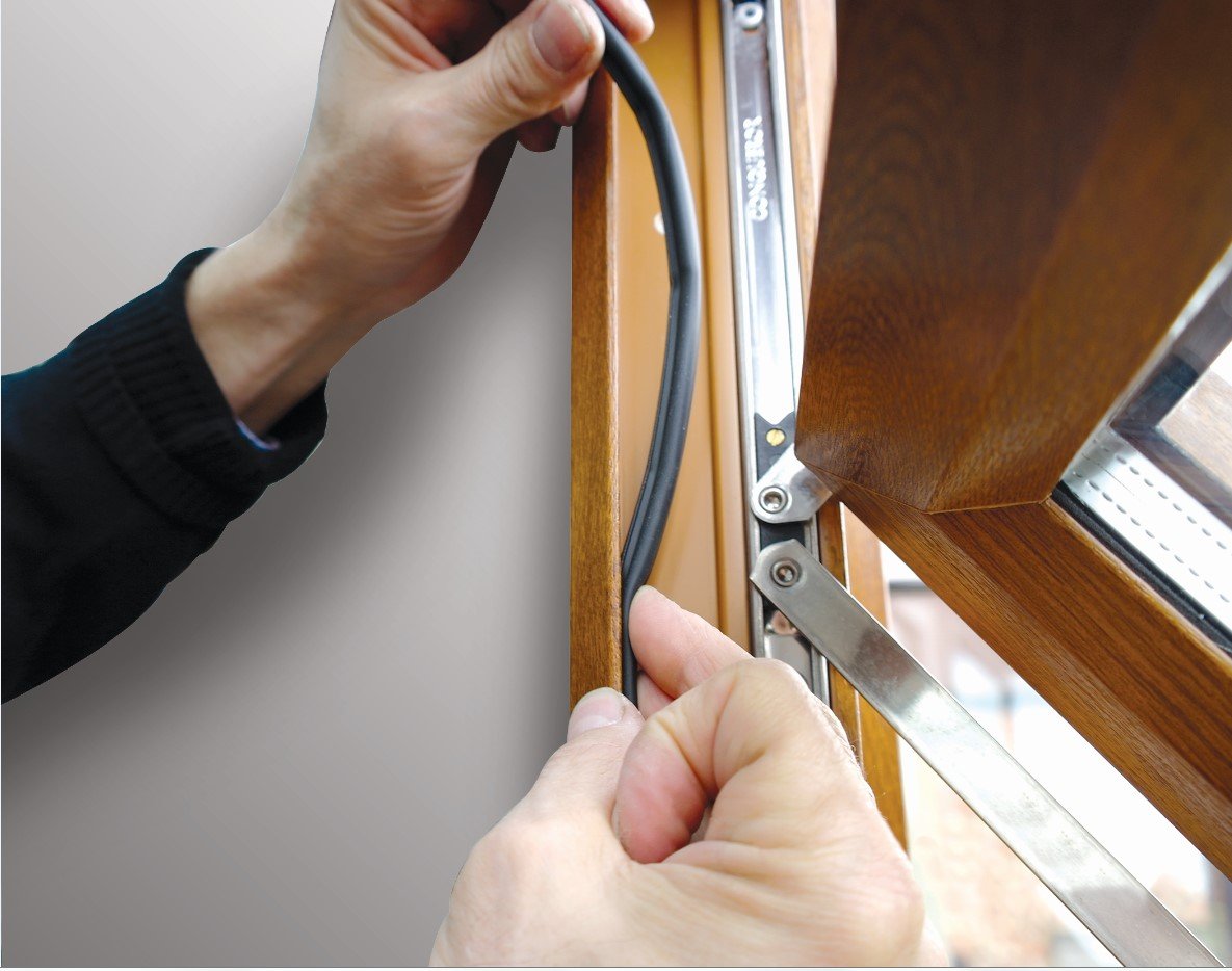 WARMSEAL uPVC Universal Seal, Black, 6m