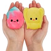 Fluffie Stuffiez Ice Cream &amp; Bunny Minis Collectible Feature Plush, Surprise Reveal Unboxing Soft and Squishy Tactile Play Fidget DIY