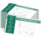 Woanger 500 Tithes and Offering Envelopes for Church Donation Envelope | Church Offering Envelopes,Donation Envelope, Tithing Envelopes, Cash Envelope for Money