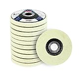SALI 10 Pcs 4-1/2 Inch Wool Felt Polishing Wheel