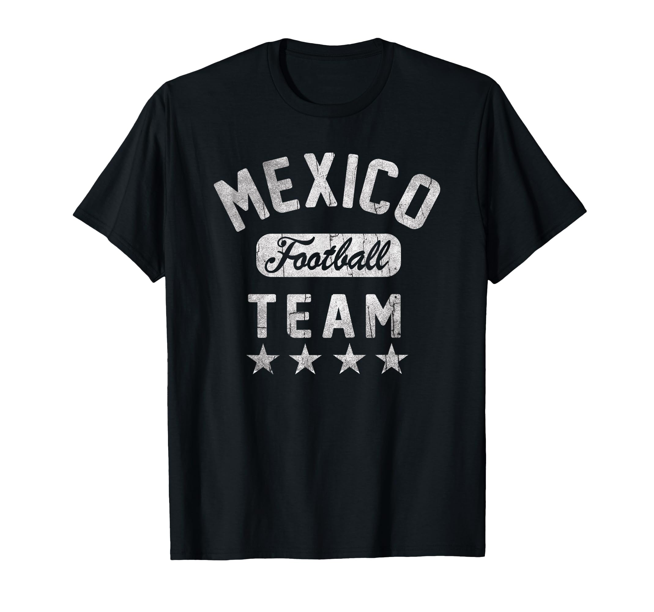Mexico Football Team Faded Jersey T-Shirt