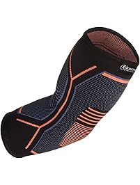 Kunto Fitness Elbow Brace Compression Support Sleeve for Tendonitis, Tennis Elbow, Golf Elbow Treatment - Reduce Joint Pain During Any Activity!