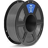 ELEGOO PETG Filament 1.75mm Space Gray 1KG, 3D Printer Filament Dimensional Accuracy +/- 0.02 mm, 1kg Spool(2.2lbs) Fits for Most FDM 3D Printers