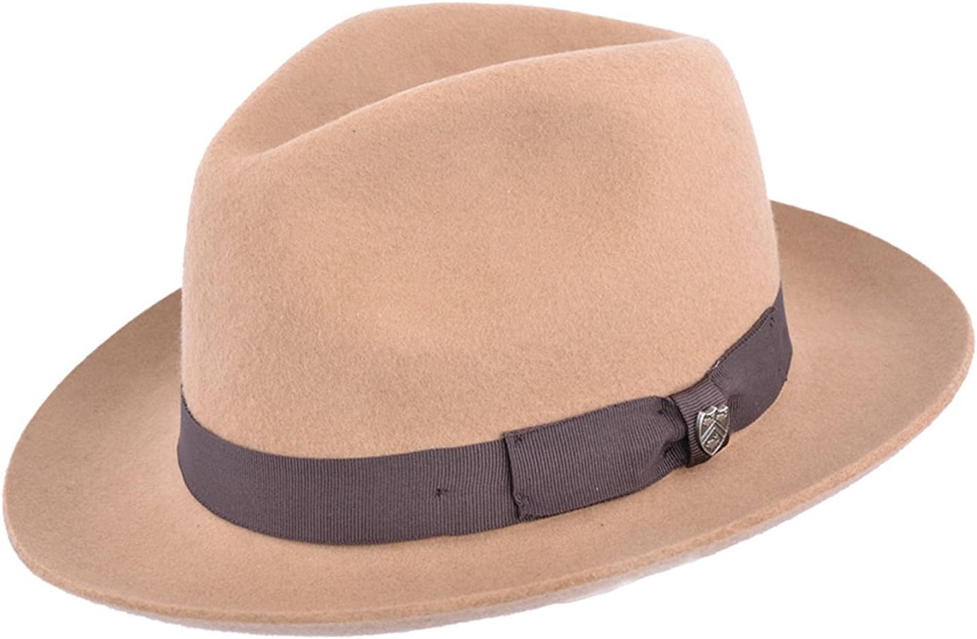 GladwinbondGladwin Bond Quality Hand Made Fedora Trilby Hat with Matching Band 100% Wool