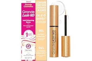 Grande Cosmetics GrandeLASH-MD Lash Enhancing Serum - Peptide & Vitamin Infused Formula for Longer, Thicker, Fuller Looking Lashes - Ophthalmologist Tested, Cruelty-Free