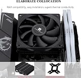 Thermalright AXP90-X36 Black Low Profile CPU Cooler 36mm Height AM4 AM5 LGA1700 view 4