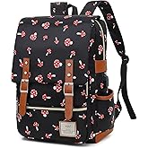 YGR Floral Laptop Backpack for Women, Female, School, Travel, Business, Outdoor Sports, Office, Work