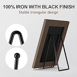 3 Pack 6 Inch Plate Stands for Display Picture