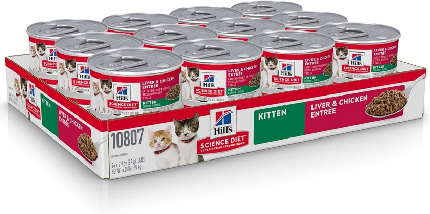 hills kitten wet food