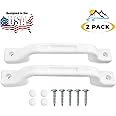 Camp'N -2 Piece- All Weather Plastic Grab Handle - Entry Door Assist Bar for RV, Trailer, Camper, Motor Home, Cargo Trailer, 