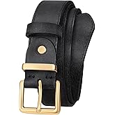 Bekelt Full Grain Leather womens belt Ladies Genuine Solid Leather Belts for Jeans Pants Dresses
