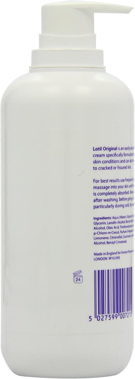 Lotil Moisturising Cream Pump Dispenser, 500 ml, 500 ml (Pack of 1) - Image 4