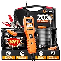 KZYEE KM10 Automotive Power Circuit Probe Kit, 6V-30V Vehicle Electrical Relay Tester, Multimeter, Short Circuit Finder, Volt