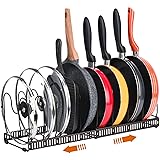 Toplife Pots and Pans Organizer Rack for Cabinet