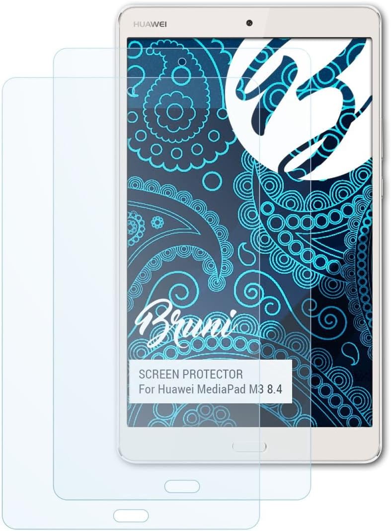 Screen Protector compatible with Huawei MediaPad M3 8.4 Protector Film, crystal clear Protective Film (2X)