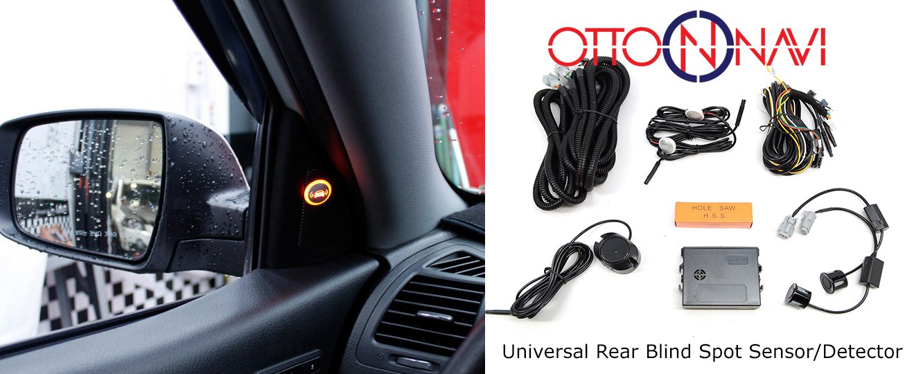 OttoNavi Car Automotive Rear Blind Spot Senor Detection Monitor System