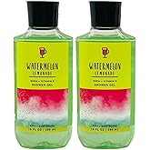 Bath and Body Works Gift Set of of 2 - 10 Fl Oz Shower Gel (Watermelon Lemonade), Multicolor