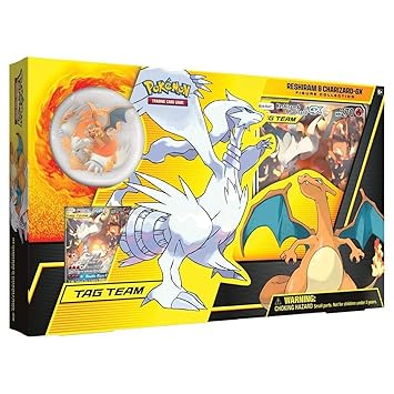 Pokémon Pok80393 Tcg Reshiram Charizard Gx Figur