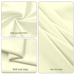 8 Pack Beige Table Cloth 60x126 Inch Rectangle
