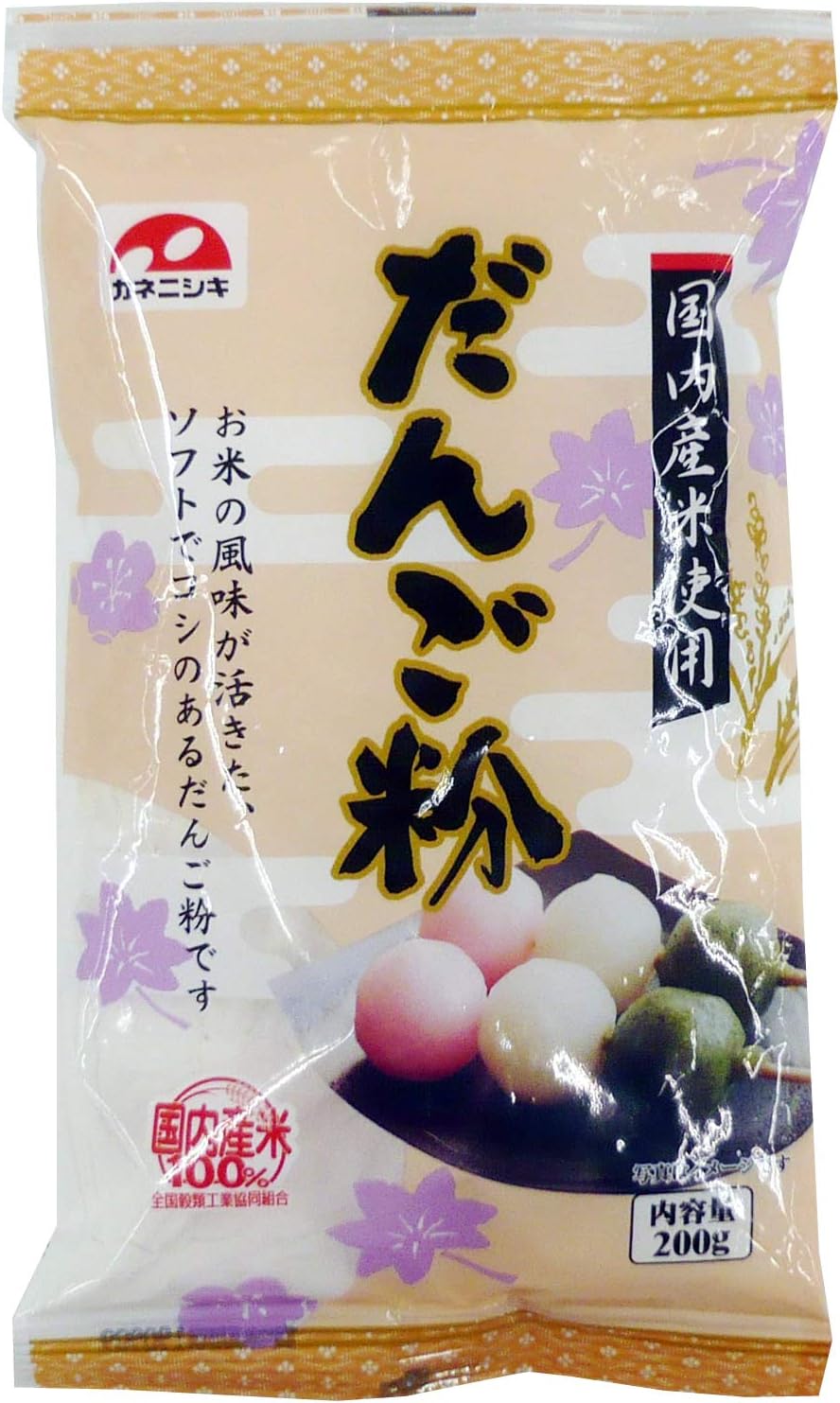 Amazon カネニシキ だんご粉 国内産 0g カネニシキ 米粉 通販