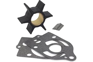 QuickMarine 89983 Water Pump Impeller Service Kit for Mercury Marine 30-70 HP Outboard Motor Replacement 47-89983T 47-65959 4
