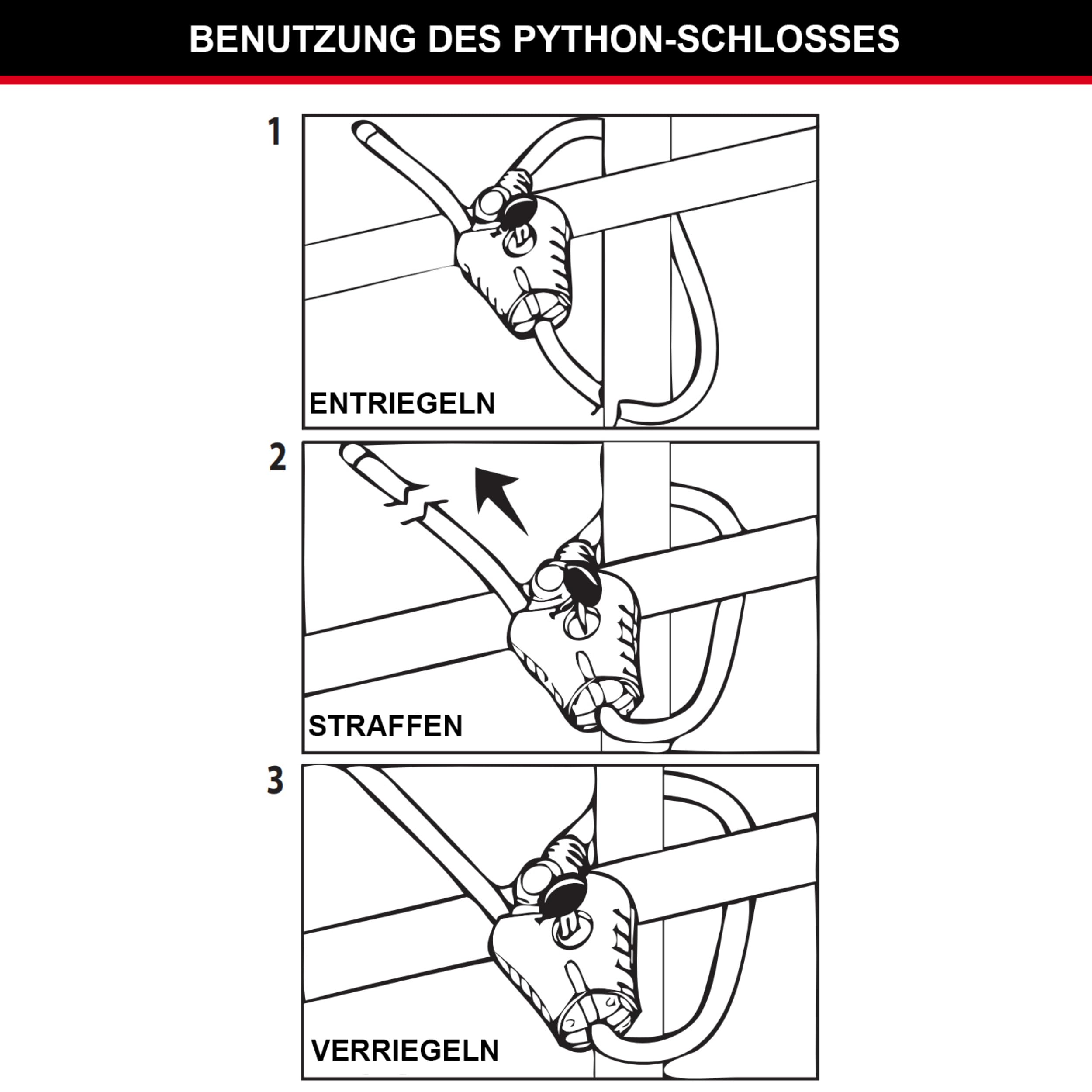 MASTER LOCK - Python Kabelschloss - 1,80 m x 8 mm 4