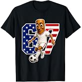 Tung Tung Tung Sahur Six Seven Soccer T-Shirt