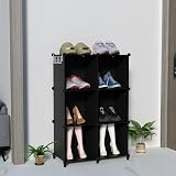 HOMIDEC 6 Cube Storage Bookcase Shelves Premium Modular Organizer view 9