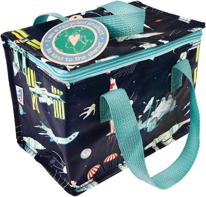 Rex London Children's Insulated Lunch Bag Choice Of Designs (Space