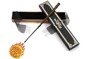 ZHAWAXI Magic Wand Toys Halloween Incendio Wands Cosplay Costume Accessories for Christmas Birthday Party Gift