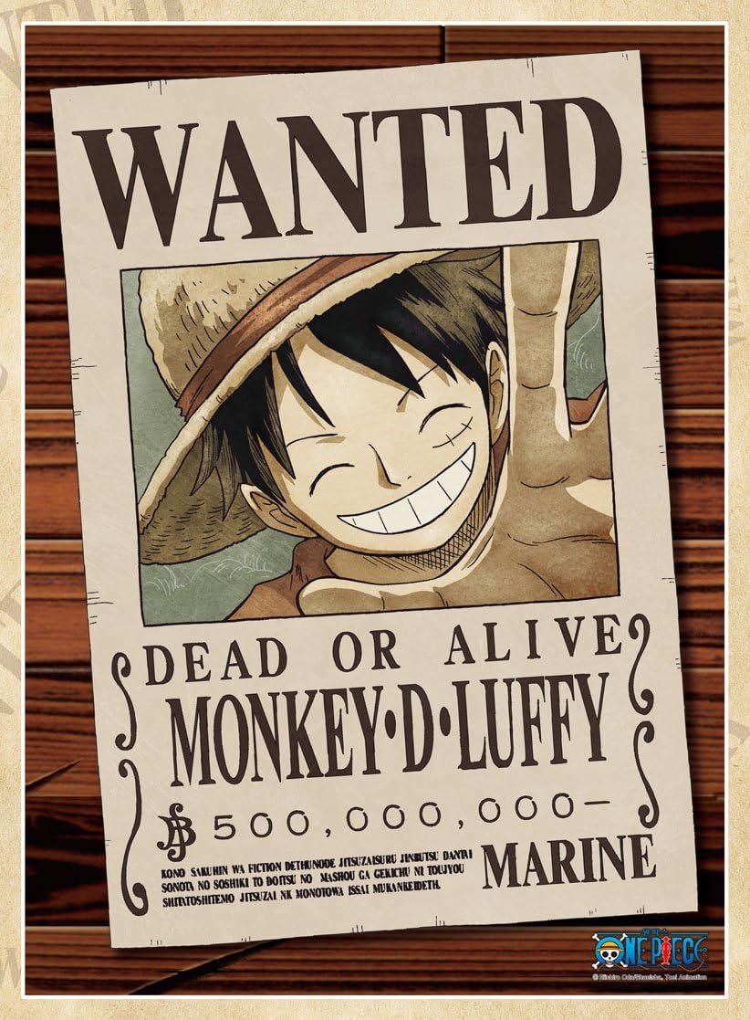 Amazon Co Jp Haksan One Piece Wanted Monkey D Luffy Oda Eiichiro 150ピースジグソーパズル ポーチ付き ホーム キッチン