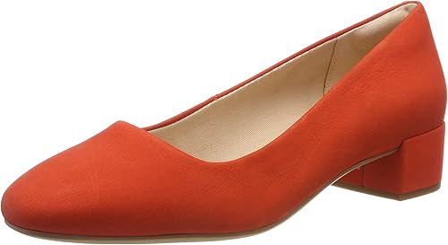 clarks womens orange