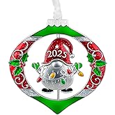 Laraine Christmas Tree Ornaments – 2025 Decorative Rotation Hanging Pendant of Car Charm Holiday Keepsake Gift Home Decor (Gnome (2025))